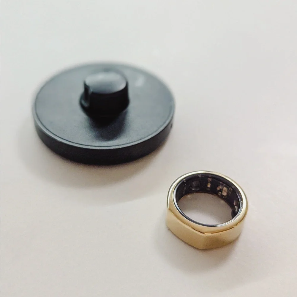 Gold and Silver Smart Ring